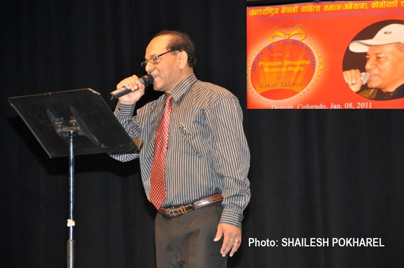 Prakash Shrestha Night in Denver Co Jan, 2011