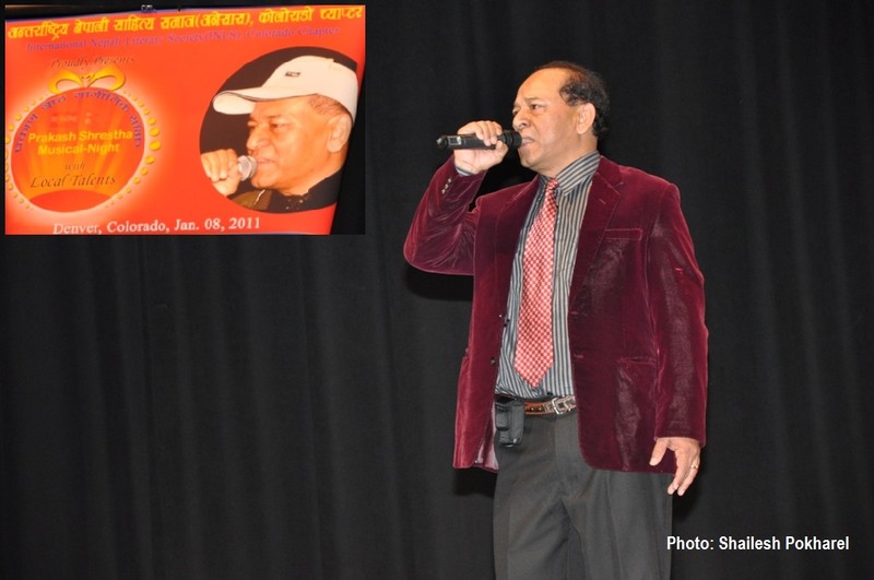 Prakash Shrestha Night in Denver Co Jan, 2011