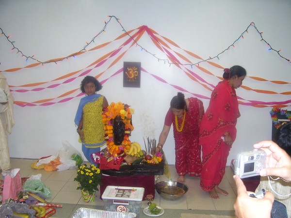 Temple inauguration ceromany