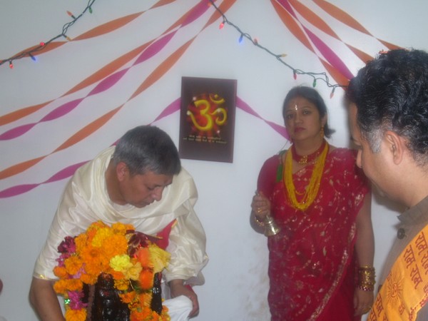 Temple inauguration ceromany