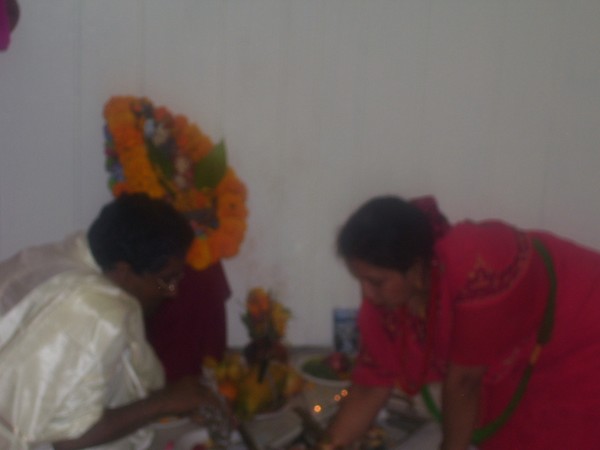 Temple inauguration ceromany