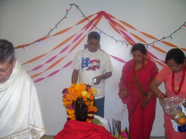 Temple inauguration ceromany