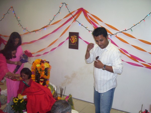 Temple inauguration ceromany
