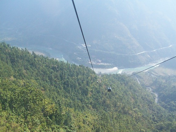 The way to Manakamana