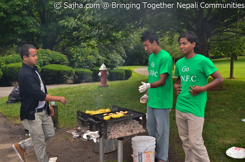 Boston Nepali Football Club Barbeque June 2012