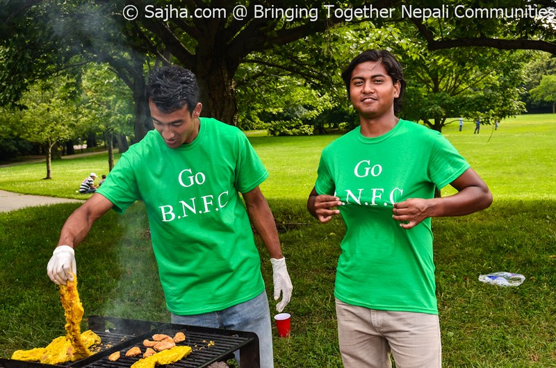Boston Nepali Football Club Barbeque June 2012