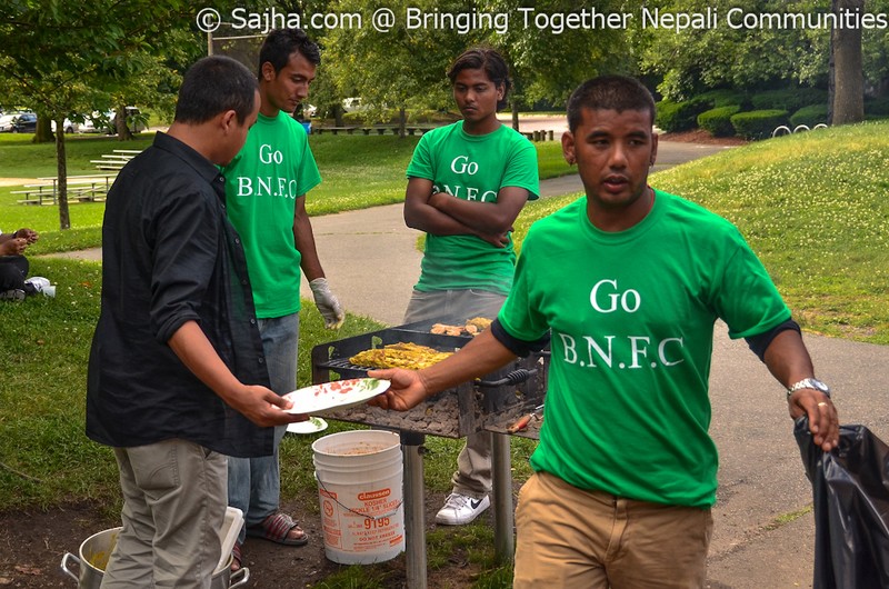 Boston Nepali Football Club Barbeque June 2012