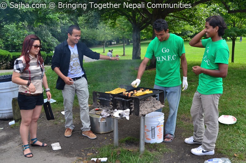 Boston Nepali Football Club Barbeque June 2012