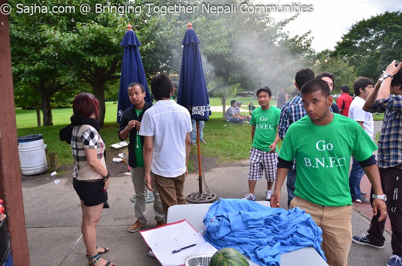 Boston Nepali Football Club Barbeque June 2012