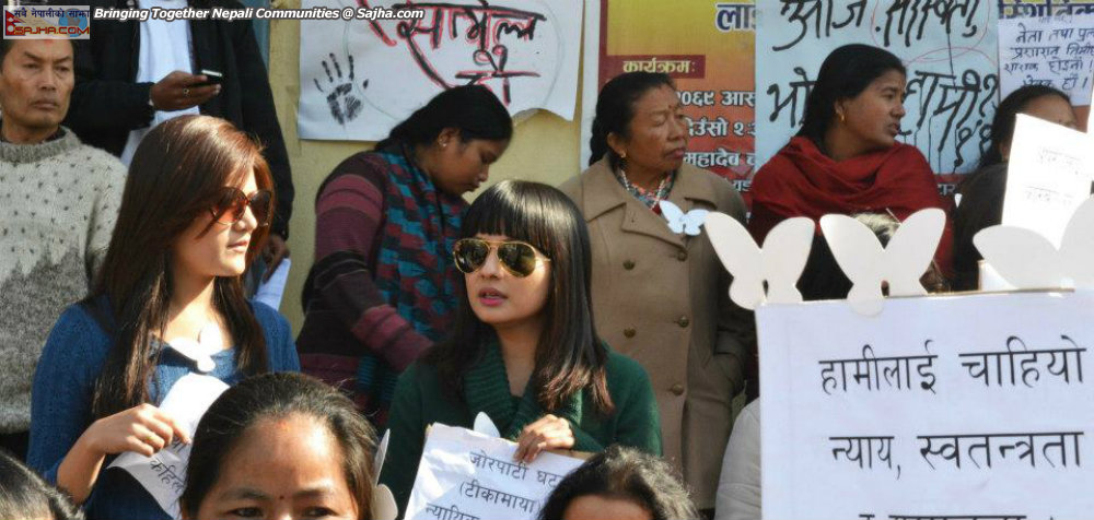 MALVIKA SUBBA on White Butterfly Movement/ Occupy Baluwatar 2013