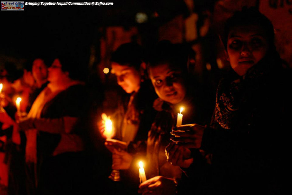 Occupy Baluwatar: DAY 23 Take Back the Night