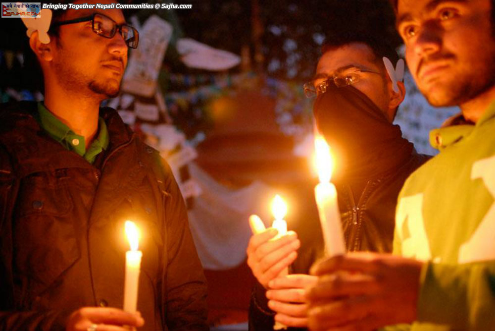 Occupy Baluwatar: DAY 23 Take Back the Night