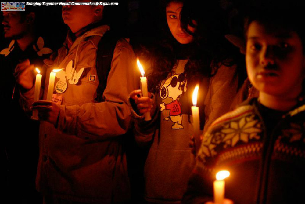 Occupy Baluwatar: DAY 23 Take Back the Night