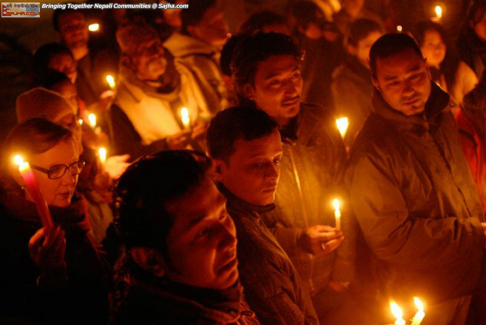 Occupy Baluwatar: DAY 23 Take Back the Night