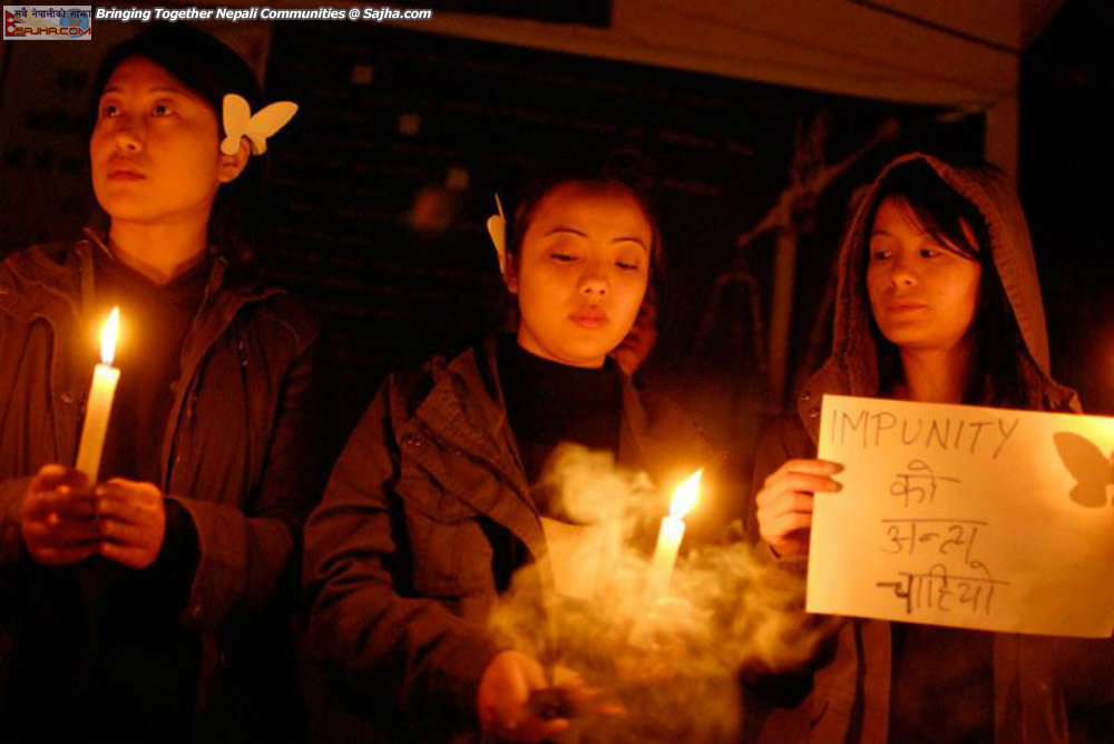 Occupy Baluwatar: DAY 23 Take Back the Night