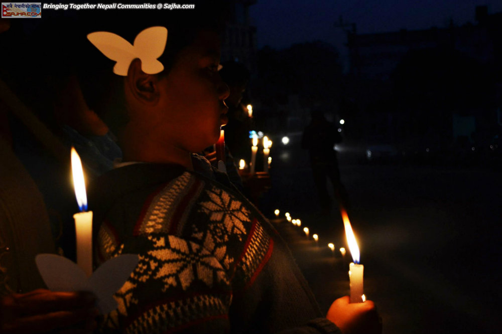Occupy Baluwatar: DAY 23 Take Back the Night