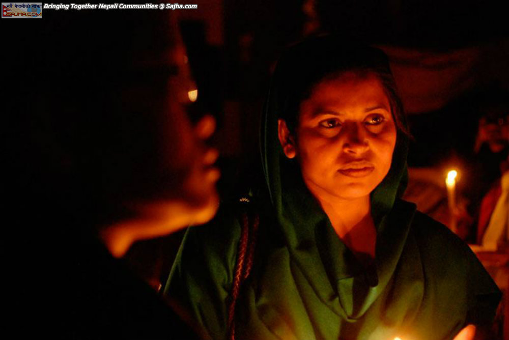 Occupy Baluwatar: DAY 23 Take Back the Night