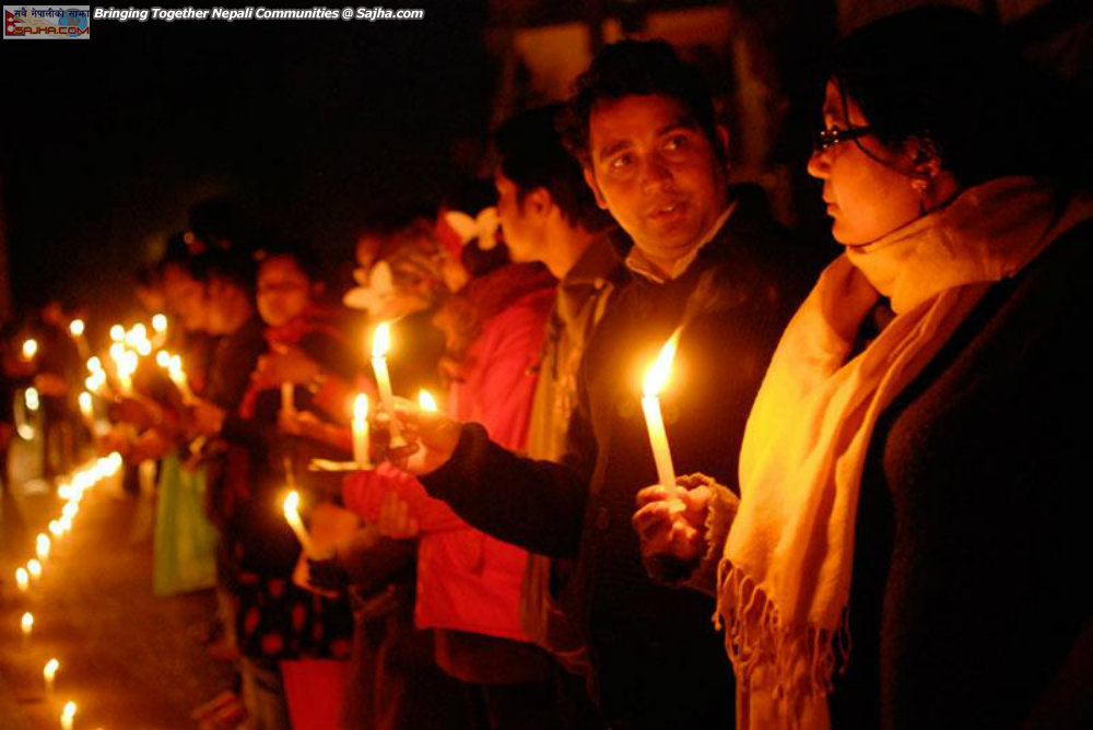 Occupy Baluwatar: DAY 23 Take Back the Night