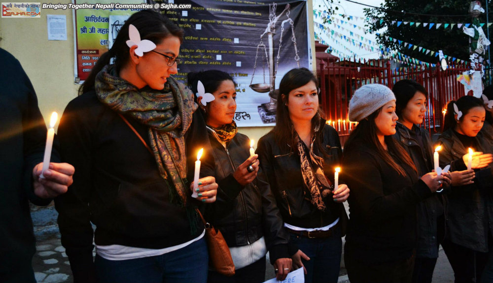 Occupy Baluwatar: DAY 23 Take Back the Night