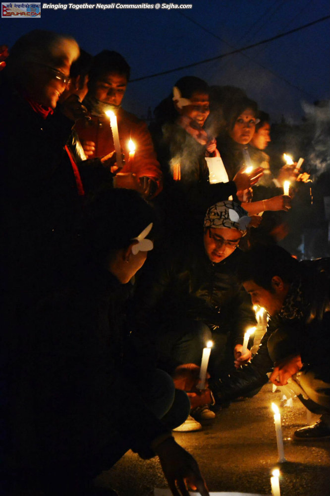 Occupy Baluwatar: DAY 23 Take Back the Night