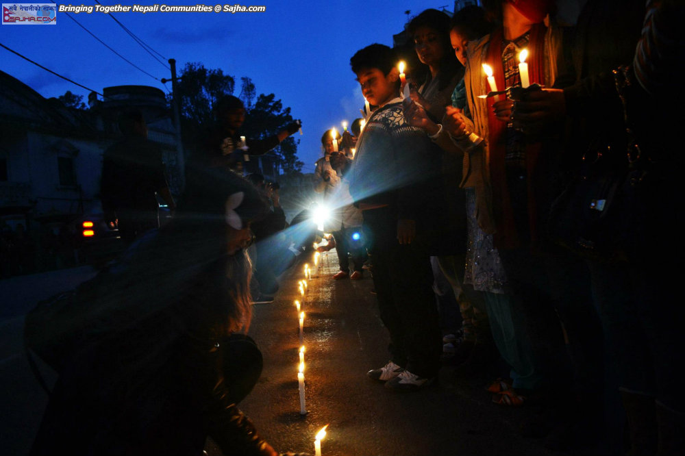 Occupy Baluwatar: DAY 23 Take Back the Night