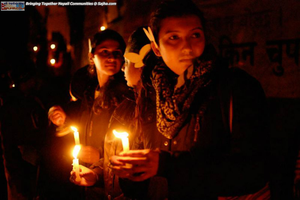 Occupy Baluwatar: DAY 23 Take Back the Night