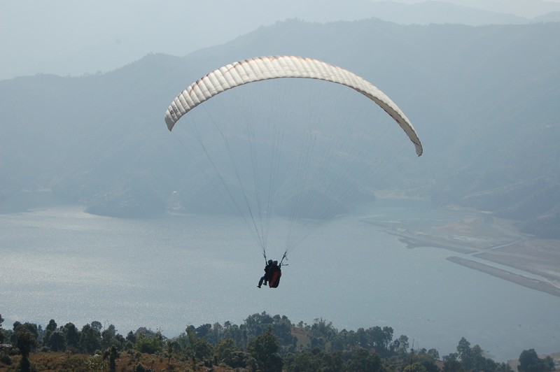 Paragliding 