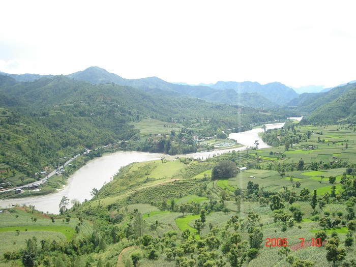 One of the greatest tar in Dhading district, Pipaltar, On the opposite side of the river, there is first waterworld of Nepal
