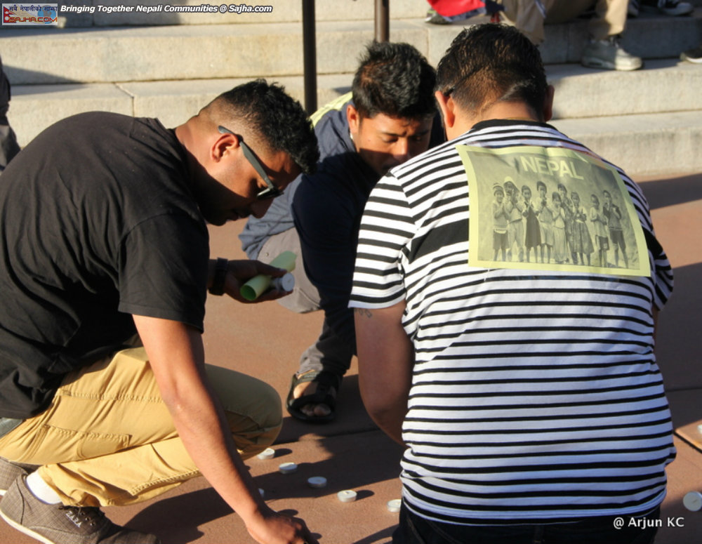 Candlelight Vigil in Alameda, CA