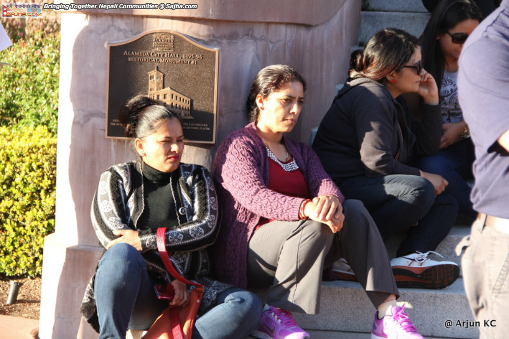 Candlelight Vigil in Alameda, CA