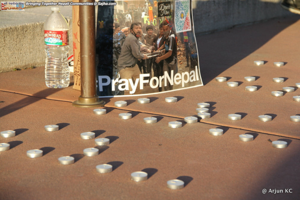Candlelight Vigil in Alameda, CA