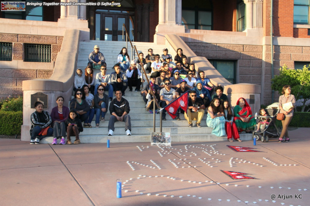 Candlelight Vigil in Alameda, CA