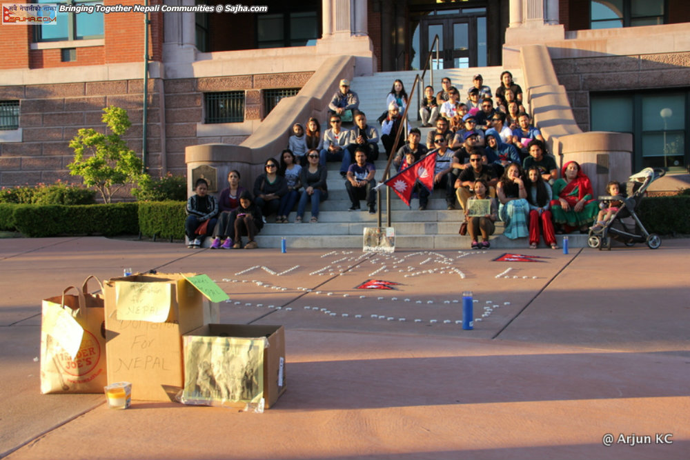 Candlelight Vigil in Alameda, CA