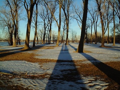 longer shadows