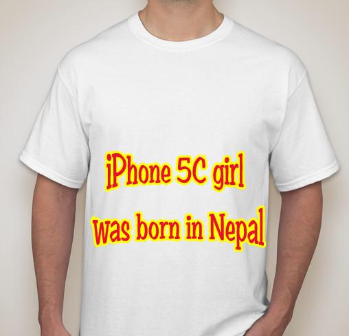 iPhone 5C girl was born in Nepal