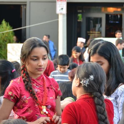 Faces in Nepal Mela 2012, Union Square, Somerville, MA