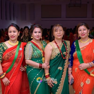 Pictures from Teej by NRNA MA & GBNC