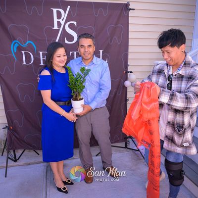 R/S Dental Grand Opening by Mayor Carla DeMaria of Everett