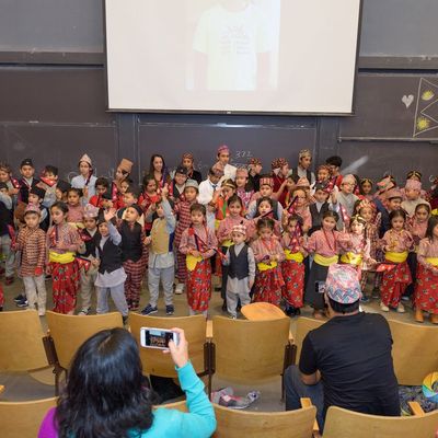 Pictures from Nepali Class Boston Parent's Day