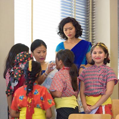 Pictures from Nepali Class Boston Parent's Day