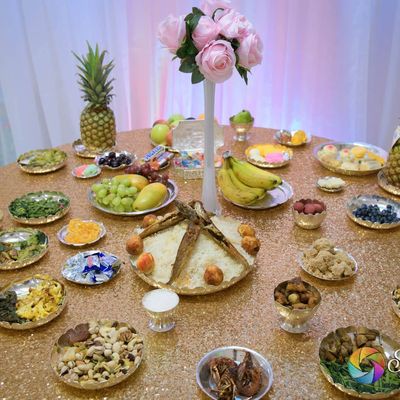 Photography highlights from Gauranshi's pasni reception